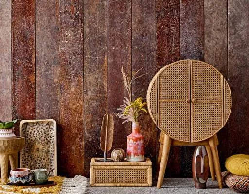 Bamboo rattan and cane at Accessories for the Home